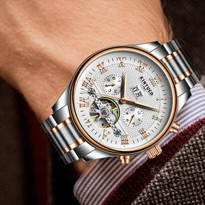 Montre de style charmant de qualité supérieure pour hommes, avec logo personnalisé, mouvements mécaniques lumineux et étanches de haute qualité - Product Image 1