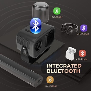 Proyector <span class=keywords><strong>de</strong></span> Cine en Casa Popular en Amazon, Mini Portátil con Enfoque Automático, WiFi, Android 14, 4K HD LCD LED, Compatible con Smartphone, Sonido HIFI Estéreo 3D - Product Image 3