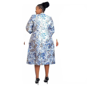 Nouveaux costumes élégants pour femmes de grande taille, vêtements formels pour femmes, robes d'église - Product Image 4