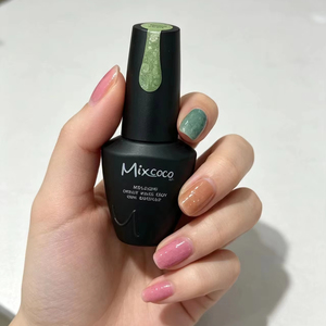 <span class=keywords><strong>Esmalte</strong></span> <span class=keywords><strong>de</strong></span> Gel con Confeti Pastel Brillante, Gel Iridiscente con Copos <span class=keywords><strong>de</strong></span> Papel <span class=keywords><strong>de</strong></span> Caramelo, Gel Decorativo para <span class=keywords><strong>Uñas</strong></span> UV LED Removible - Product Image 1
