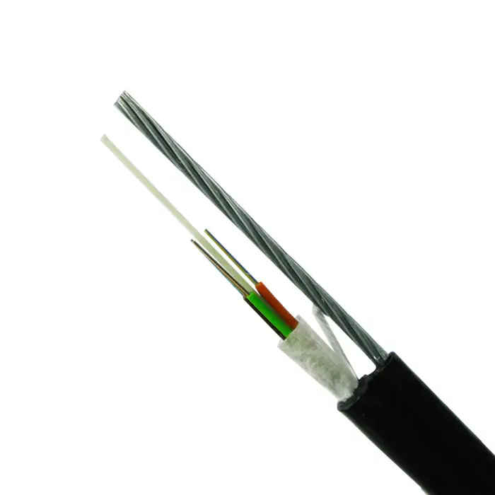 Cable de fibra óptica Mini Figure 8 con Messenger GYTC8Y Cable de fibra óptica blindado 12 24 Core