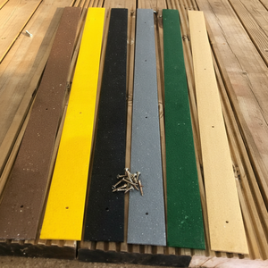 Bandes antidérapantes en fibre de verre sablée pour marches d'escalier, bandes de revêtement en fibre de verre GRP pour conditions humides et glacées, découpe sur mesure - Product Image 2