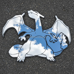 40CM <strong>Lightweight</strong> Poke-mon Dragon Shape Anime <strong>Mirror</strong> Sturdy Durable Custom <strong>Wall</strong> Decor <strong>Mirror</strong> for Home Store Kids Gifts - Product Image 3