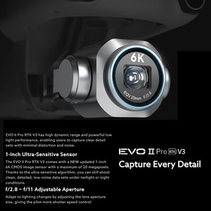 Autel Robotics Evo II Pro Rtk V3 Gồ Ghề Gói Thời Gian Thực 7.9 'Inch Điều Khiển Từ Xa Máy Bay 6K Pha Miễn Phí Điều Khiển Doanh Nghiệp Bay Không Người Lái - Product Image 3