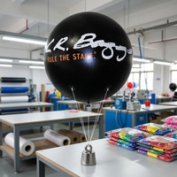 Ballons gonflables géants en PVC amusants au design anime, fabriqués en usine, pour l'hélium