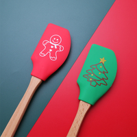 Ustensile de cuisine solide résistant à la chaleur, spatule de qualité alimentaire en Silicone