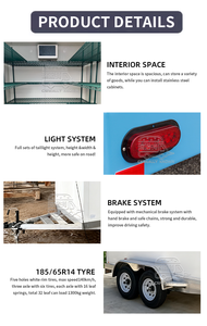 Nouvelle chambre froide mobile portable à réfrigération diesel manuelle, congélateur personnalisé pour camion - Product Image 2