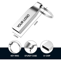 Clé USB Métallique Haute Vitesse 2.0 Testée H2 Style Pendrive Mini Clé USB PC Tailles Disponibles 8 Go 16 Go 32 Go 64 Go 128 Go