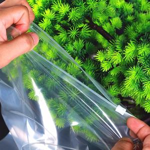 Paquet de fermeture à glissière givrée refermable imperméable à l'eau imprimé personnalisé léger sac à fermeture éclair pour l'emballage de vêtements - Product Image 6