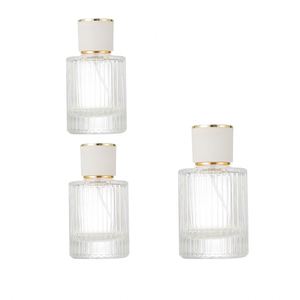 Custom Vintage Style <b>30ml</b> 50ml Rounded Luxury Empty Glass <b>Perfume</b> <b>Bottle</b> with Screen Printing - Product Image 1