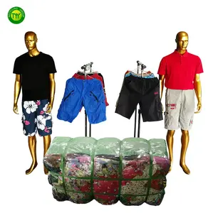 Taoyiyi 2nd Hand Good Quality Men Cargo Short Pants Korean Style Bale Of Used Men Clothes