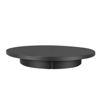 Plateau tournant électrique à vitesse fixe, bouton de 42cm, rotation à 360 degrés, affichage de produit