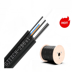 Câble à fibres optiques en cuivre massif extérieur MT-GJYXCH-2B6 GJYXCH réseau de câble de dérivation à fibres optiques G657 de qualité télécom à 2 noyaux - Product Image 5