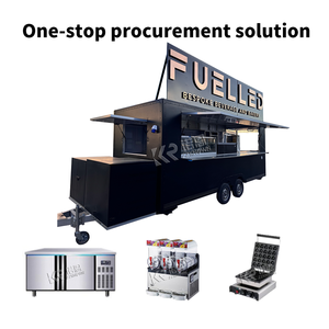 Camion de restauration rapide mobile 2025 en acier inoxydable pour hot-dogs, pizzas, café, glaces, remorque de restauration rapide OEM à vendre - Product Image 5