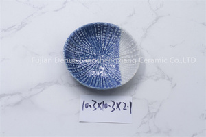 Oyster Shell Shaped Salade Snacks Assiette Restaurant Vaisselle En Céramique Creative Sashimi <span class=keywords><strong>Plateau</strong></span> Décoratif - Product Image 4