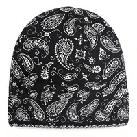 HZM-26380 Bonnets unisexes de haute qualité avec logo personnalisé, design uni, impression par sublimation sur toute la surface