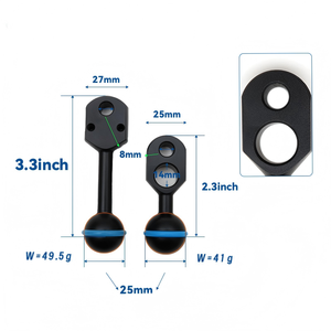 Rotule de photographie sous-marine avec adaptateur YS pour bras de lampe de plongée, support de caméra de plongée - Product Image 3