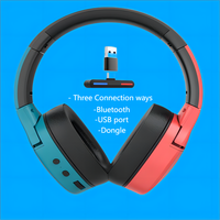 Casque de jeu sans fil immersif à faible latence SADES Partner, casque sans fil supra-auriculaire