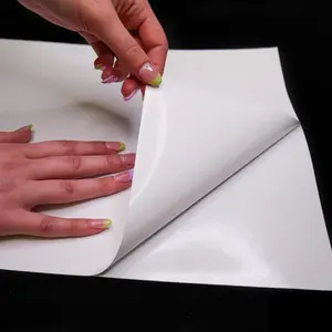 Tacky 테이프 사전 절단 흰색 양면 테이프 시트 빨 강한 접착 스티커 패드 양면 접착 시트