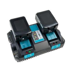 เครื่องชาร์จแบตเตอรี่เครื่องมือไฟฟ้าแบบคู่ Li-Ion 14.4V-18V ปลั๊ก US/EU รับประกัน 12 เดือน รุ่น Mai-186 อุปกรณ์เสริมเครื่องมือช่าง - Product Image 2