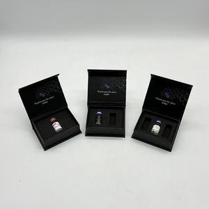 Boîtes d'emballage personnalisées pour suppléments de peptides, flacons de peptides de 2 ml et 3 ml, avec inserts en EVA pour 1/2/3 flacons - Product Image 1