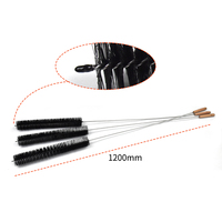 120CM longue brosse anti-peluches, nettoyeur de tuyau de ventilation sèche-linge brosse de ventilation brosse de radiateur pour salle de bains toilettes linge cuisine nettoyage