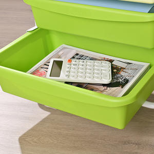 Multiscene 5 מגר פלסטיק מגר אחסון עגלה קיבולת גדולה עגלת אחסון שירות עגלת אחסון עם גדר גבוהה היקפית - Product Image 3