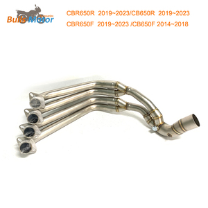 Sistema de Escape para Motocicleta BULLS MOTOR de 51 mm para CBR650R <span class=keywords><strong>CB650R</strong></span> CBR650F CB650F, Tubo de Escape para <span class=keywords><strong>Moto</strong></span> - Product Image 3