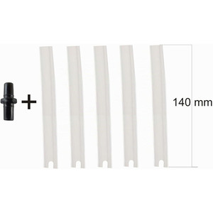 Ensemble de flexibles pour lait avec raccordement adapté aux cafetières Saeco Minuto, Moltio, Gran Baristo, PicoBaristo, <span class=keywords><strong>Incanto</strong></span> - Product Image 3
