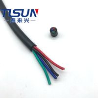 TLSUN CE-Zertifiziertes HF-YY 4-Adriges 0,5mm² Schleppkettenkabel für Servomotoren