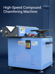 Machine à chanfreiner à économie d'<span class=keywords><strong>énergie</strong></span> avec disque de meulage circulaire pour plaques d'acier et d'aluminium – Outil de biseautage - Product Image 2