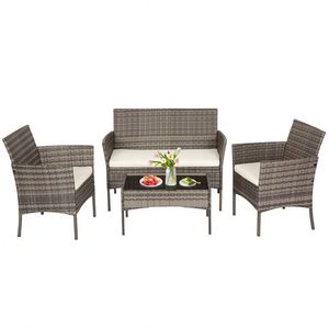 Fauteuil à bascule d'extérieur <span class=keywords><strong>en</strong></span> rotin PE personnalisable à faible MOQ, ensemble de chaises à bascule <span class=keywords><strong>en</strong></span> osier <span class=keywords><strong>pour</strong></span> véranda et jardin - Product Image 6