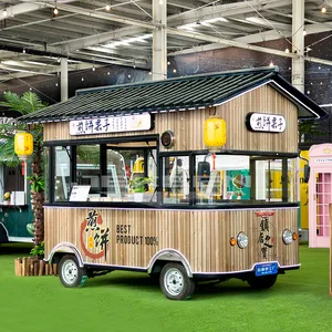 JEKEEN Buy便携式咖啡街食品欧盟CE中国热移动食品推车/拖车/快速
