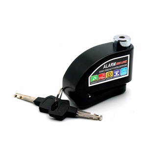 Cerradura impermeable antirrobo <span class=keywords><strong>para</strong></span> <span class=keywords><strong>patinete</strong></span> <span class=keywords><strong>eléctrico</strong></span>, alarma de vibración <span class=keywords><strong>para</strong></span> bicicleta eléctrica, 110db - Product Image 4