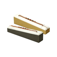 JINSKY Plateau à bijoux en cuir PU pour différents styles de porte-bracelet Présentoir à bijoux élégant