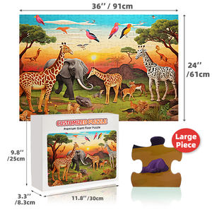 Большой Гигантский Большой настил с изображением животных, 54 предмета - Product Image 5