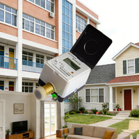 Compteur d'eau ultrasonique LoRaWAN certifié ISO4064 IP68 OEM - Taille compacte, installation facile, précision de classe 2, utilisation résidentielle