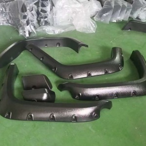 Convient aux passages de roues Toyota FJ Cruiser FJ-CRUISER, passages de roues quatre portes, passages de roues noirs. - Product Image 2