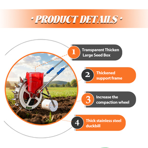 Hướng dẫn sử dụng ngô & đậu hạt giống trồng seeder 4kg Công suất PC + ABS thép không gỉ máy móc nông nghiệp hiệu quả cao 0.1ha/h - Product Image 4