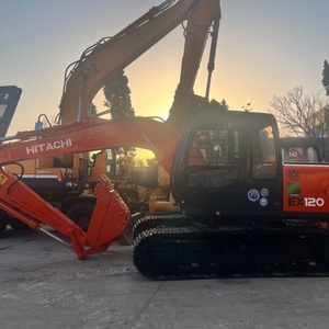 รถขุดตีนตะขาบมือสอง HITACHI ZAXIS 120 นำเข้าจากญี่ปุ่น ราคาถูก 12 ตัน 66 กิโลวัตต์ เครื่องยนต์ เกียร์บ็อกซ์ ครบชุด - Product Image 4