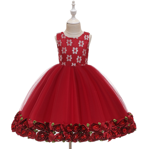 2016 Niños Niñas <span class=keywords><strong>Fiesta</strong></span> Boutique Ropa Niño Bebé Vestido Modelo Princesa <span class=keywords><strong>Vestidos</strong></span> <span class=keywords><strong>de</strong></span> tul - Product Image 3