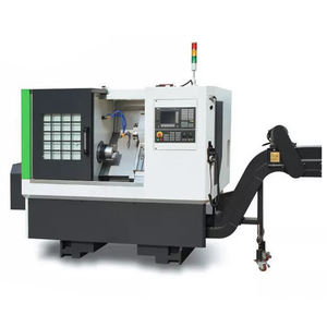Torno CNC Pequeño de Bancada Inclinada, <span class=keywords><strong>Mini</strong></span> Torno CNC de Bancada Inclinada de 45 Grados - Product Image 1