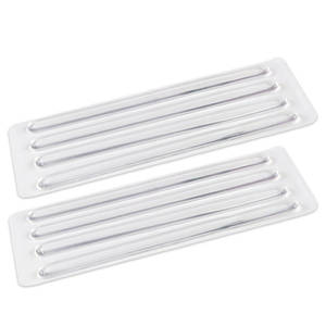 Almohadillas de Gel de silicona para talón trasero, cómodas almohadillas de Gel para talón, antiabrasión, transparentes, invisibles, <span class=keywords><strong>tiras</strong></span> adhesivas para sandalias, 4 Uds. - Product Image 4