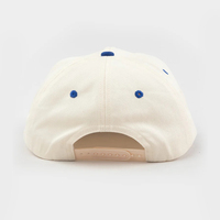 Gorra de Béisbol Personalizada de Dos Tonos con Ribete de Cuerda y Letras Bordadas en Relieve para Equipos