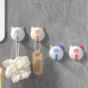 Online Shop Hot Selling Cartoon Cute Hanging <b>Hooks</b> Novelty Creative Door Back Self-adhesive <b>Hooks</b> - Product Image 3