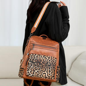 2024 Winter European American Retro Fashion Women's Large Capacity <b>Backpack</b> Wholesale Product - Product Image 4