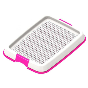 <span class=keywords><strong>Pee</strong></span> Pad Tray Pet Dog Rabbit Litter Box Plástico Toliet - Product Image 4