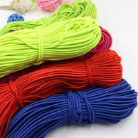 Cordon élastique de haute qualité, écologique, imperméable, multi-usages, 0,8 mm-1,5 mm, 50 m par rouleau, pour vêtements et chaussures, haute ténacité