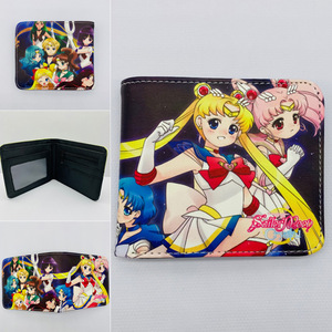 31 styles de porte-monnaie et porte-cartes anime Sailor Moon Card Captor Sakura <span class=keywords><strong>Re</strong></span> <span class=keywords><strong>Zero</strong></span> Rem, portefeuilles pliables en PU pour hommes et femmes - Product Image 4