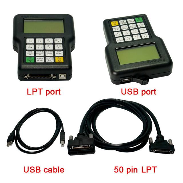 CNC LY Factory Hot Sale CNC Controller RichAuto DSP A11 A11S A11E 3 Axis USB Controller Remote for CNC Router Control System